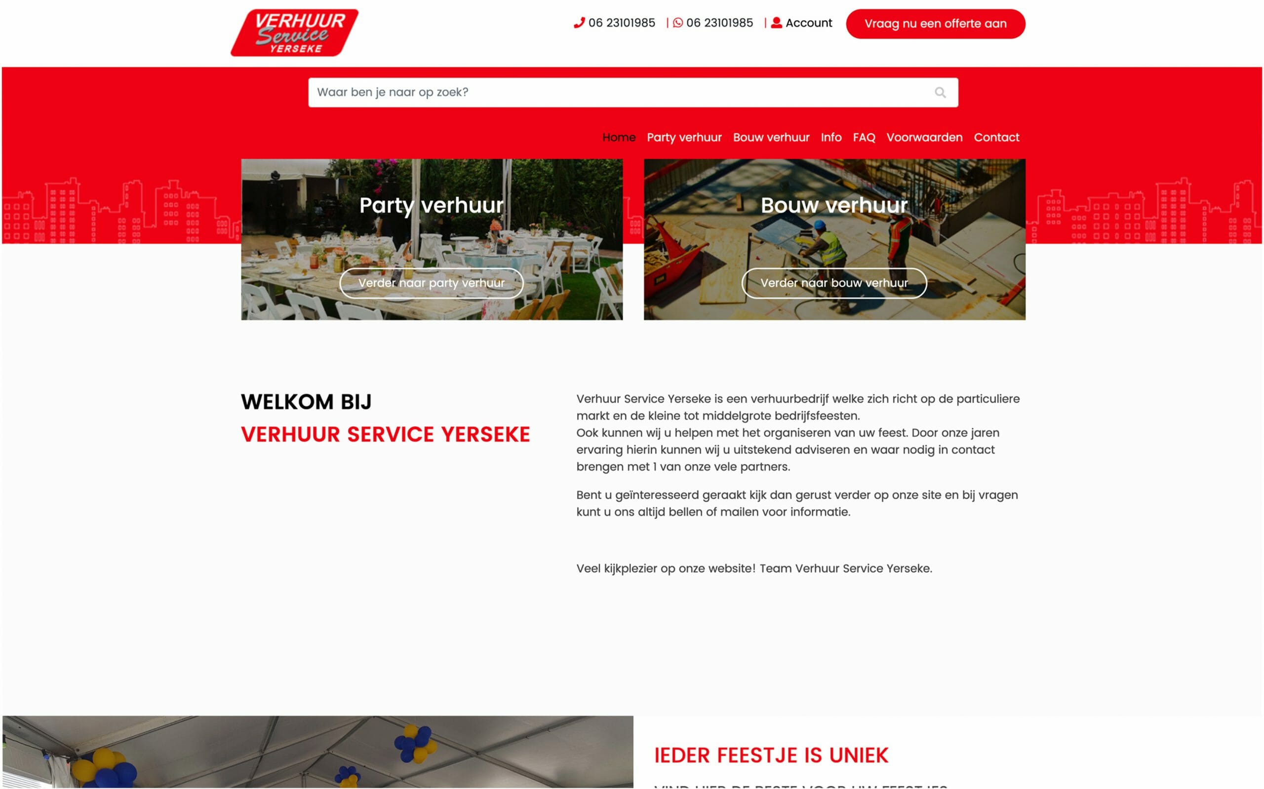 Verhuur Service Yerseke